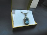 blue stone necklace good view a